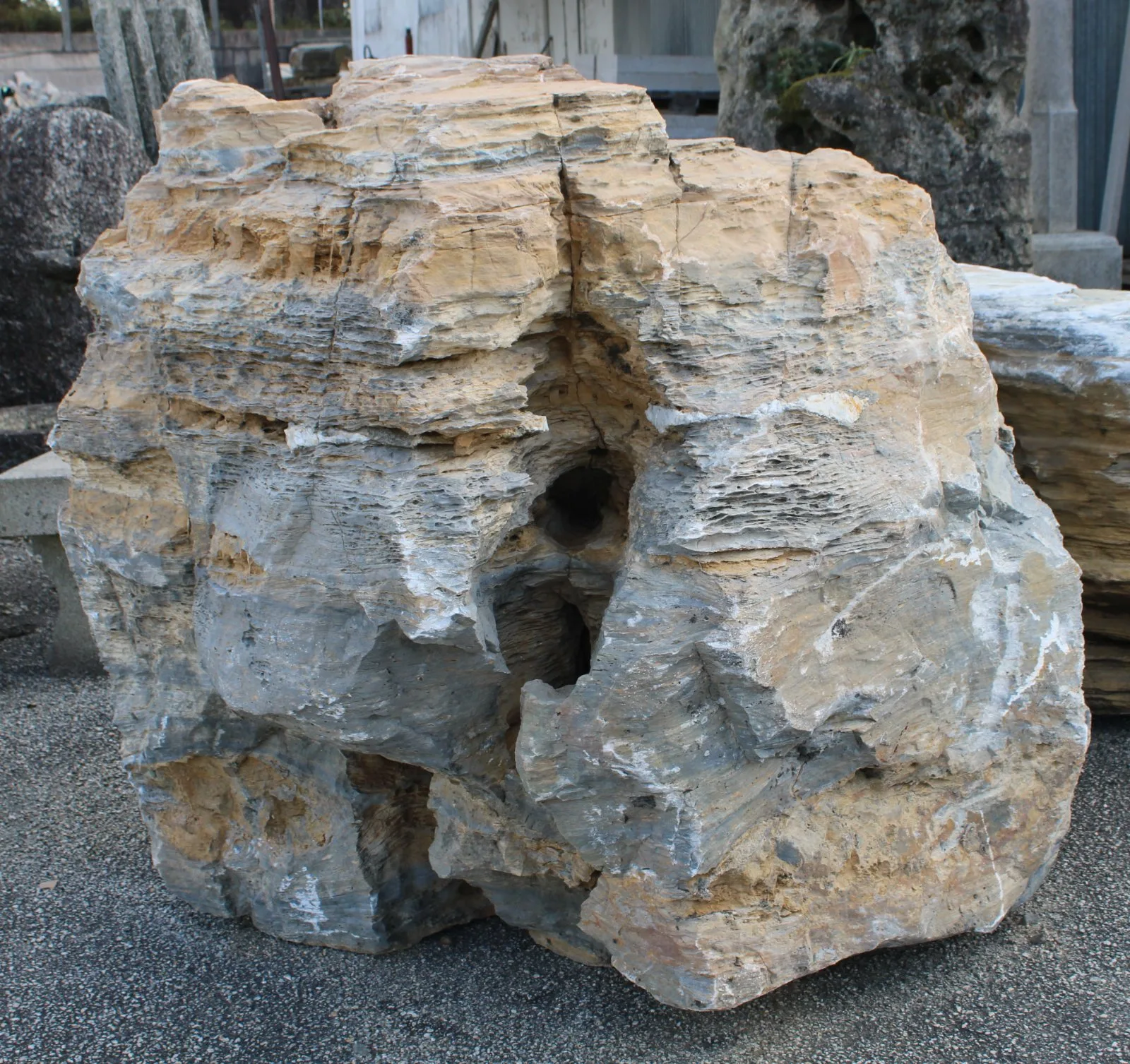 Piedra natural Cuarcita de Incio Modelo 7 para jardín
