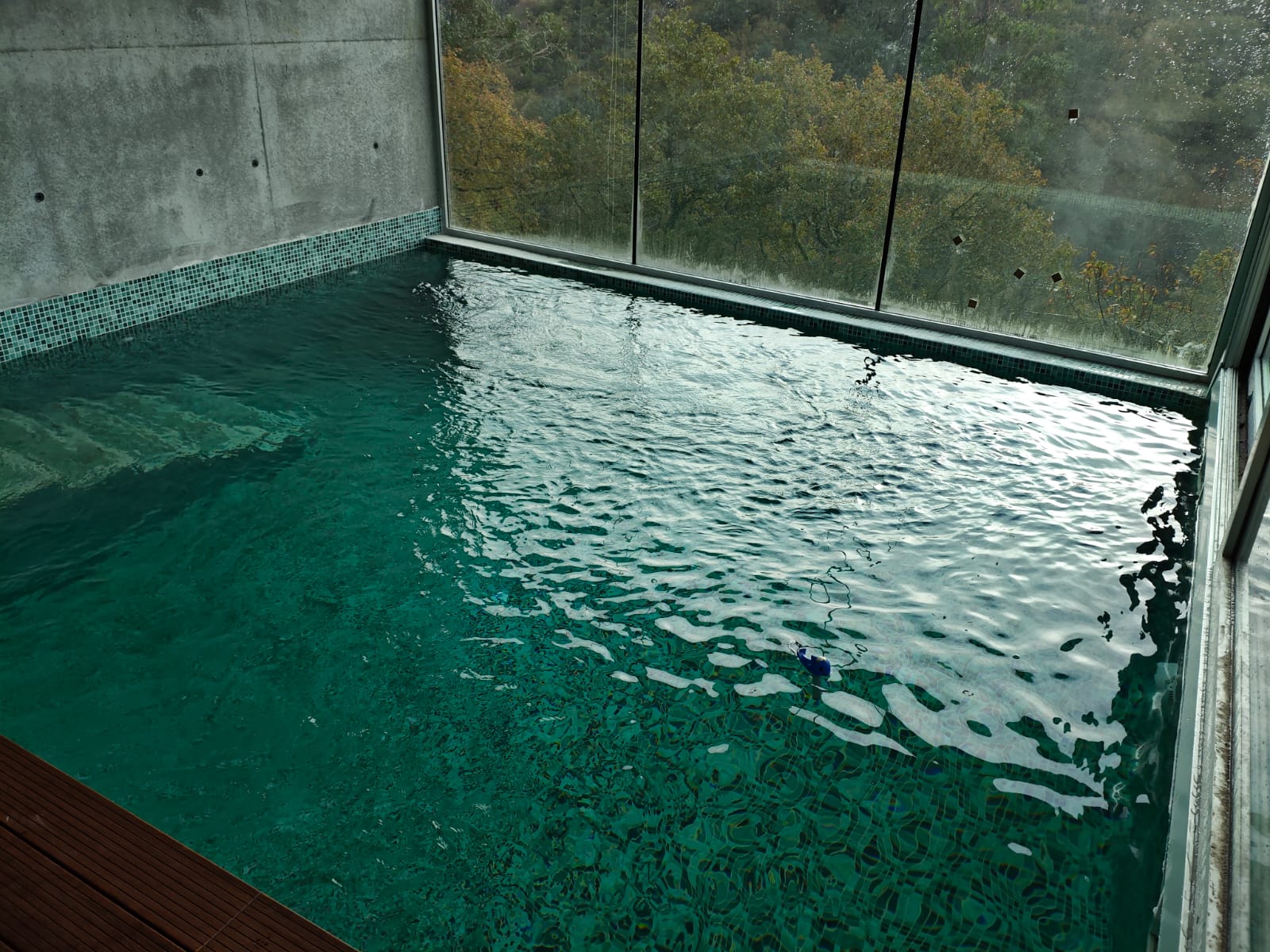 Piscina cubierta en A Lama