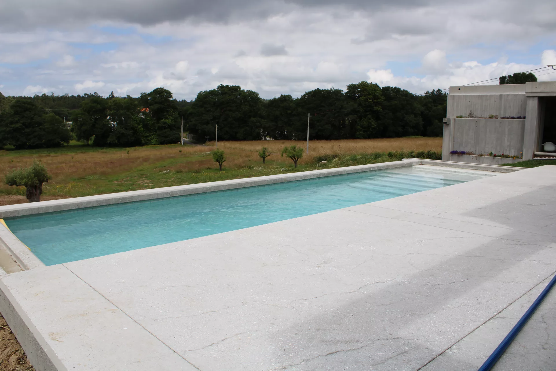 Piscina en Santiago