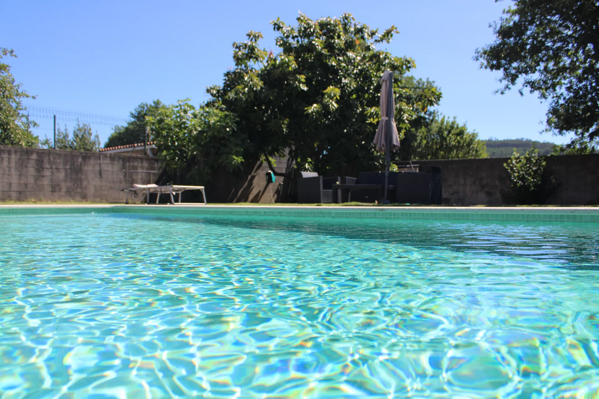 Piscina en Caldas de Reis