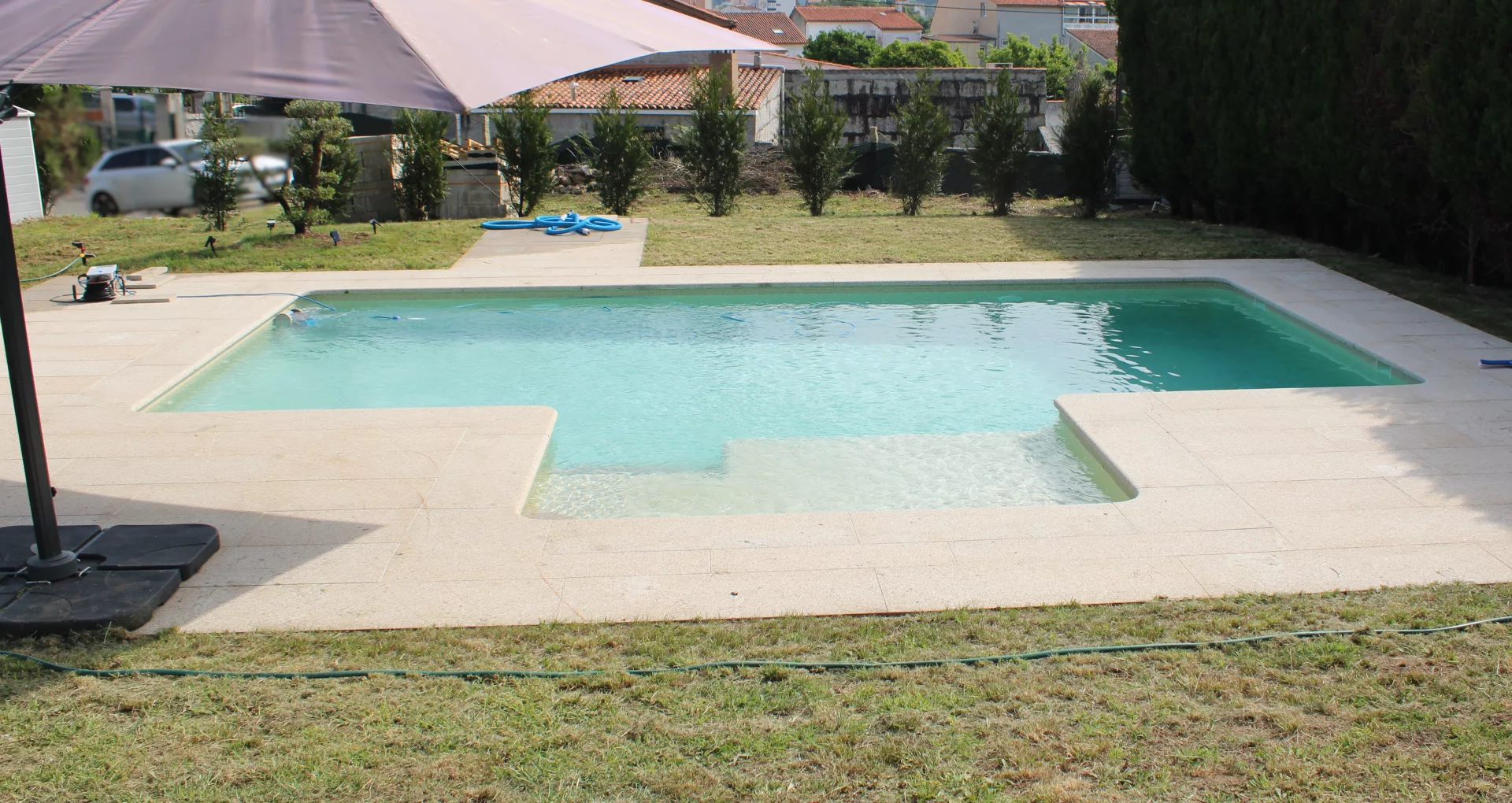 Piscina en Carril