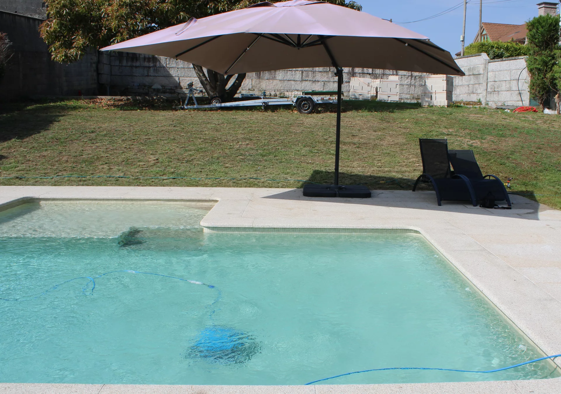 Piscina en Carril