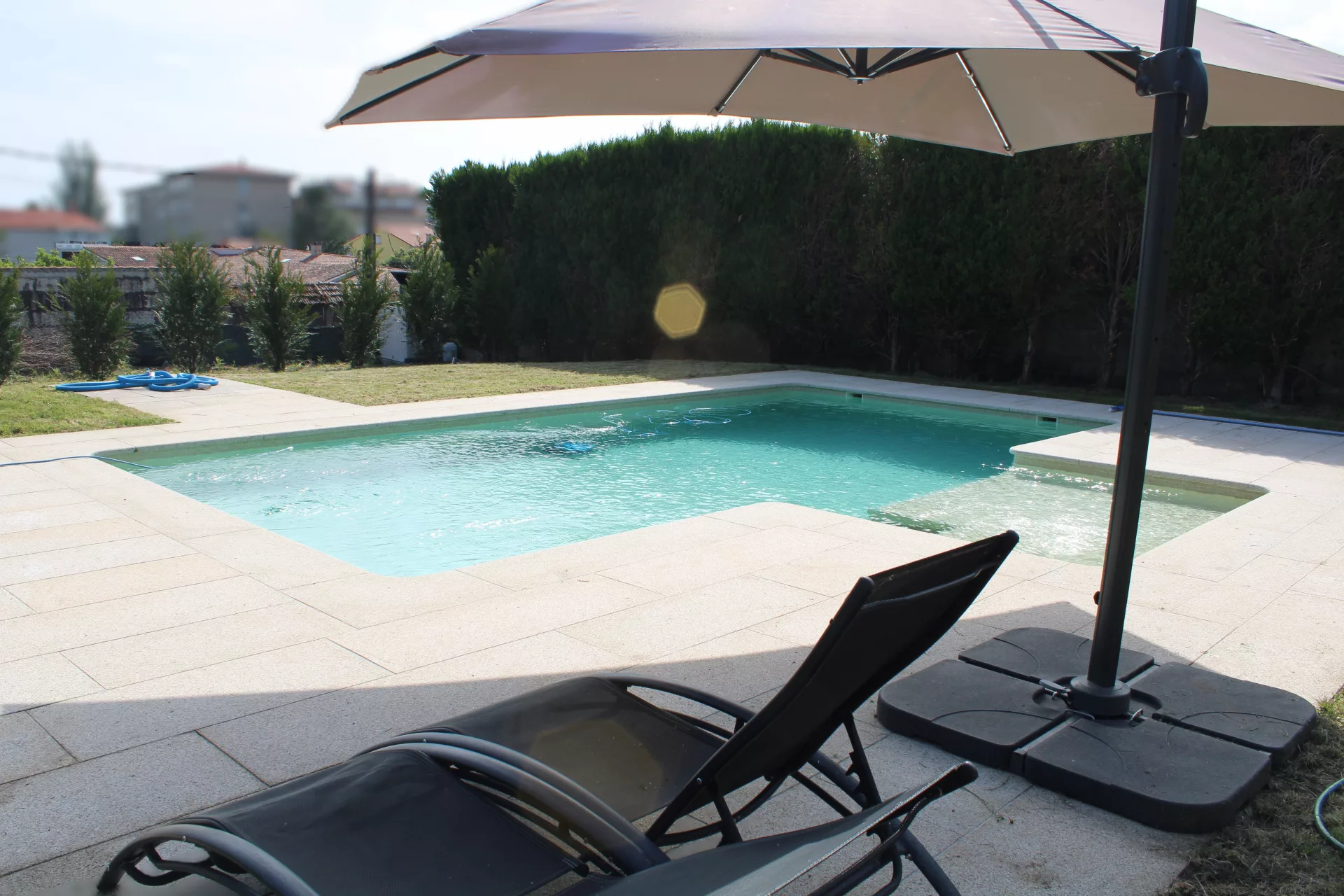 Piscina en Carril