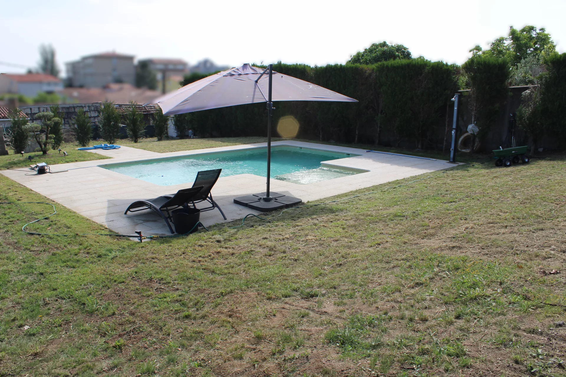 Piscina en Carril